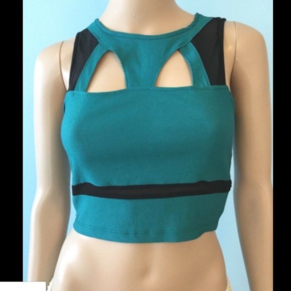 Emma's Closet Womens Crop Cropped Top Tank M